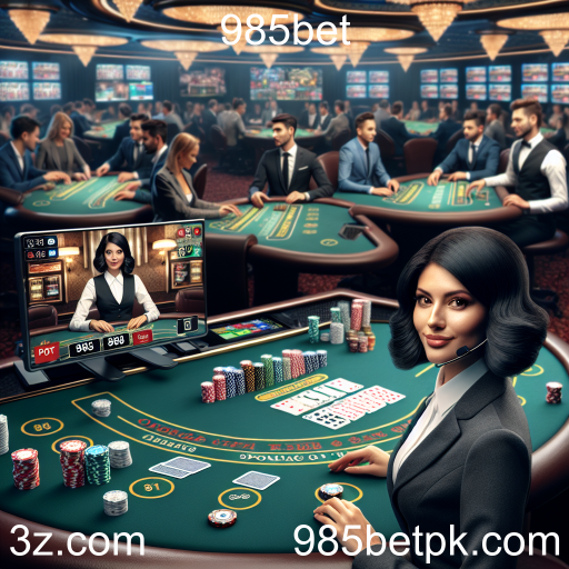 Descubra a Emoção do Cassino ao Vivo na 985bet